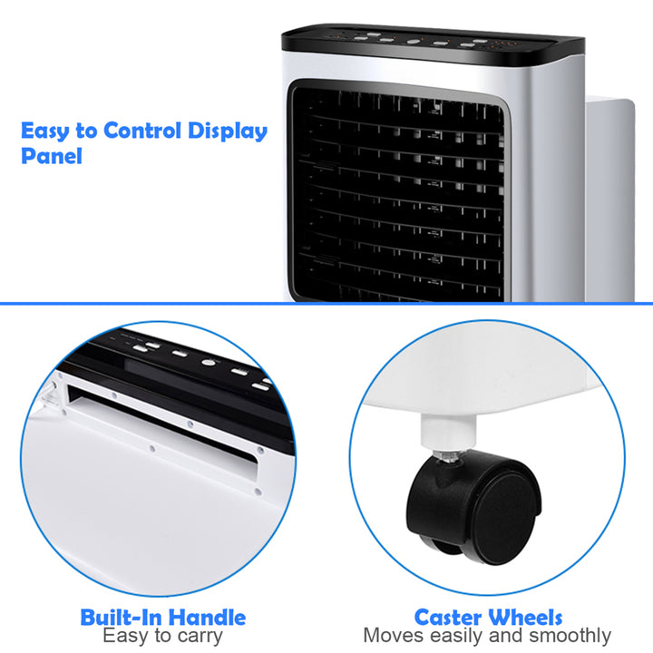 Evaporative Air Cooler Fan w/ 3 Modes and Speeds Home Office Image 9