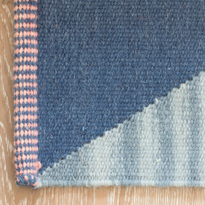 Handwoven Multicolored Geometric Wool Flatweave Kilim Rug, 2 x 3 Image 6