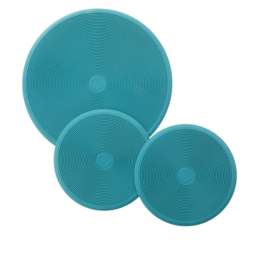 Curtis Stone Set of 3 Silicone Trivets Model 639-832 Refurbished Image 1