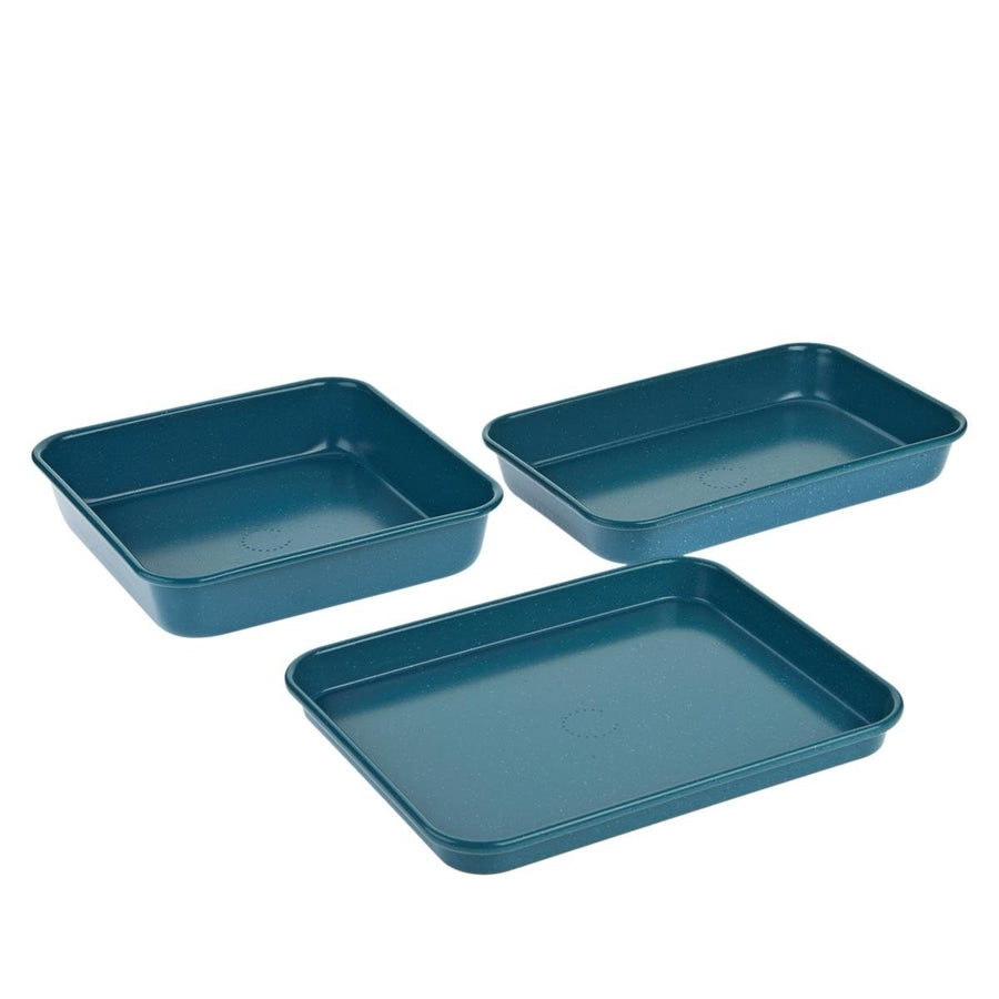 Curtis Stone Dura-Bake 3 Piece Mini Bakeware Set Model 678-743 Refurbished Image 1