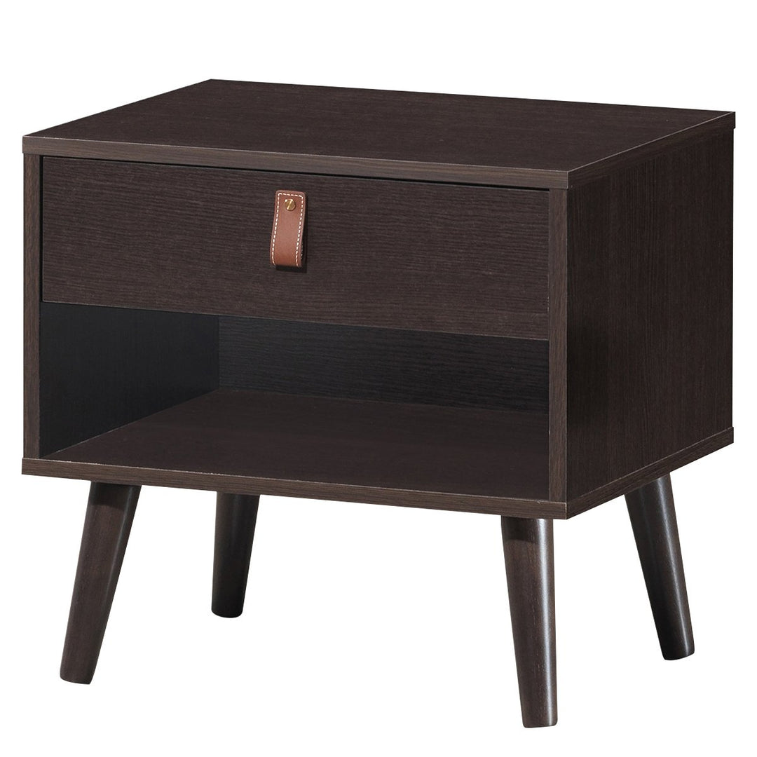 Nightstand Sofa Side End Table Bedside Table Drawer Storage Image 10