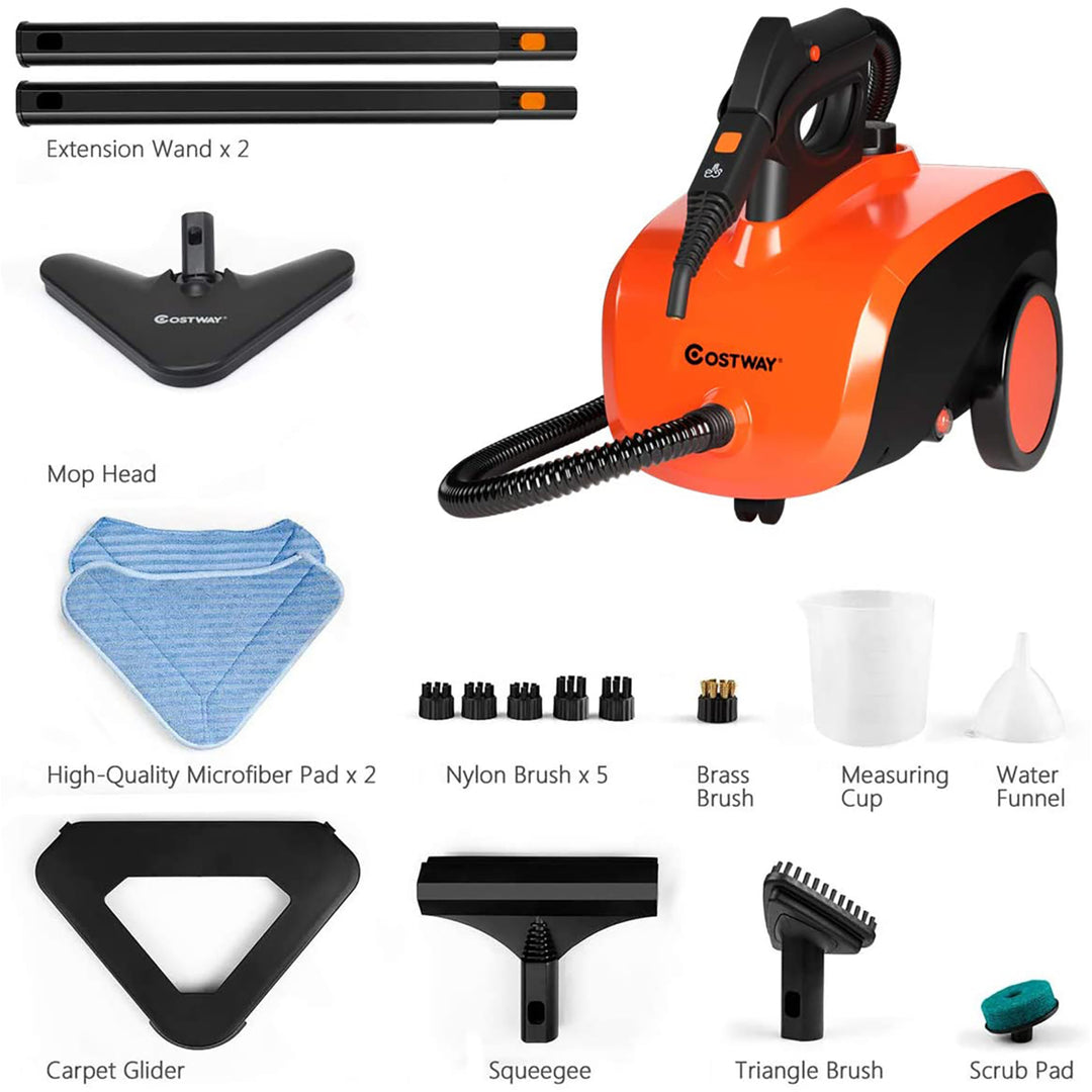 1500W Heavy Duty Steam Cleaner Mop Multi-Purpose Steam Cleaning 4.0 Bar 1.5L Image 10