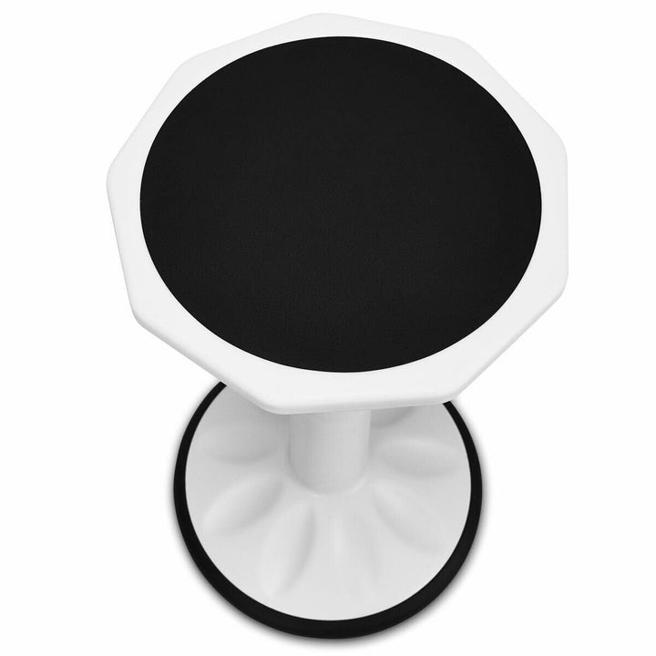 Wobble Chair Height Adjustable Active Learning Stool Sitting Home Office Silicone White Image 10