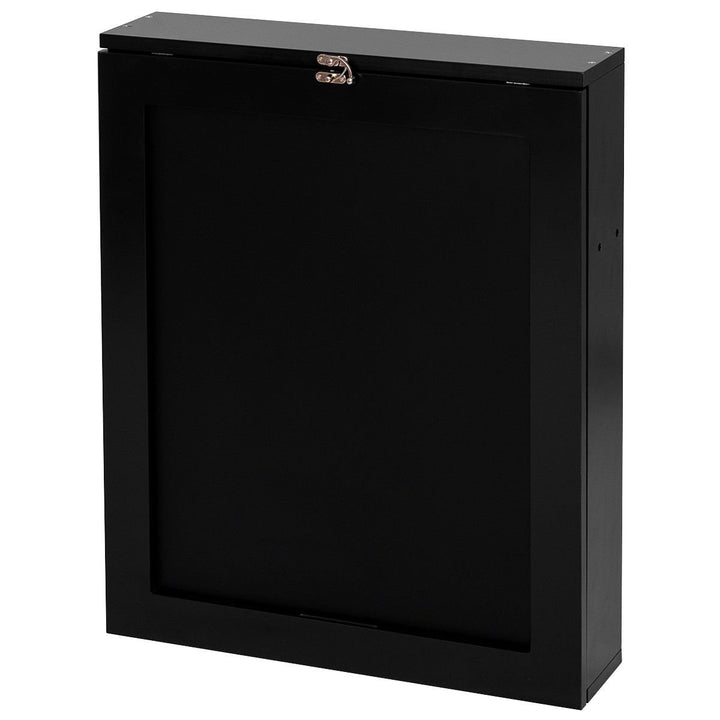 Wall Mounted Table Convertible Desk Fold Out Space Saver Chalkboard Black Image 6