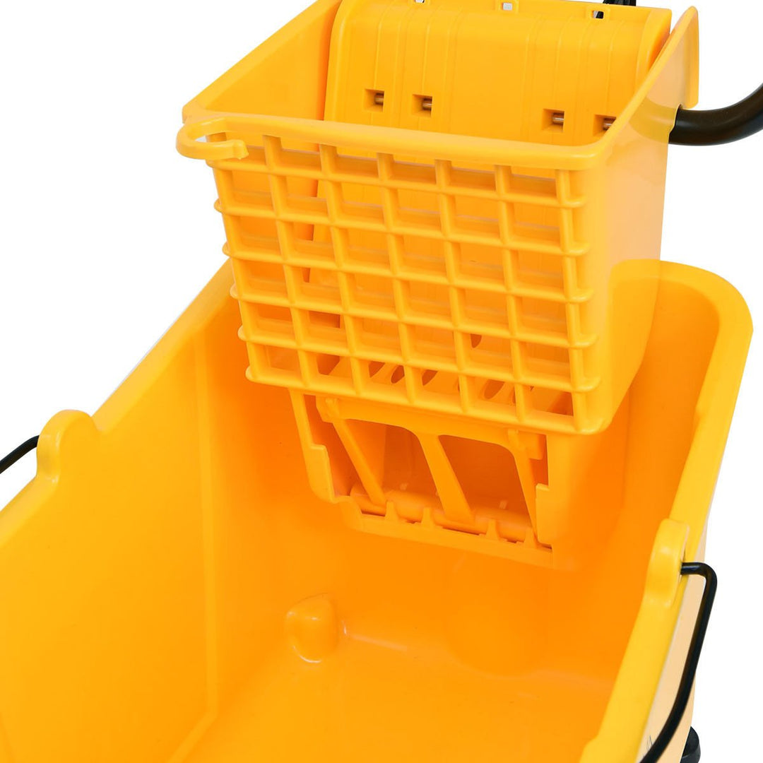 35 Quart Side Press Wringer Mop Bucket Mop Bucket Wringer Combo Image 8