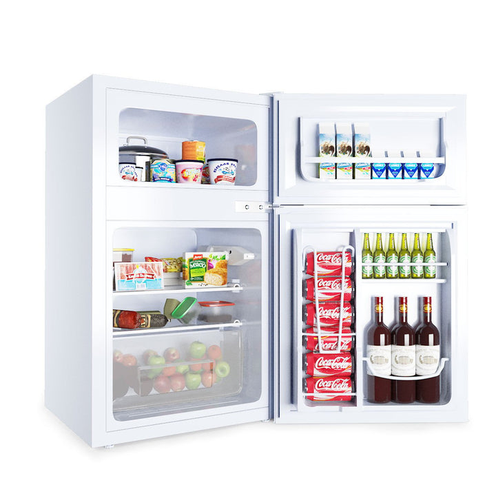 Refrigerator Small Freezer Cooler Fridge Compact 3.2 cu ft. Unit, White Image 8