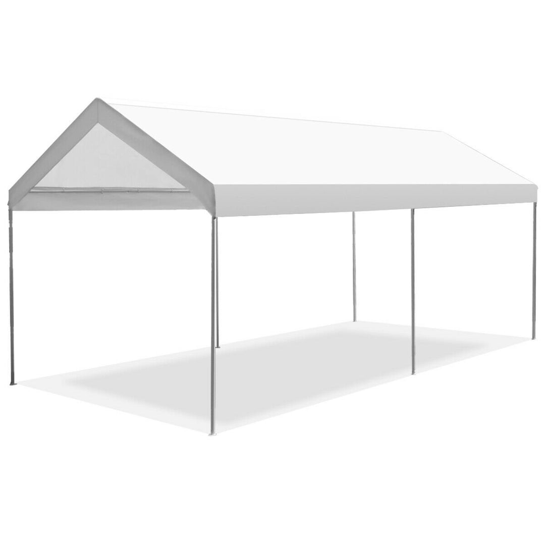 Steel Frame Party Tent Canopy Shelter Portable Car Carport Garage Cover Image 10