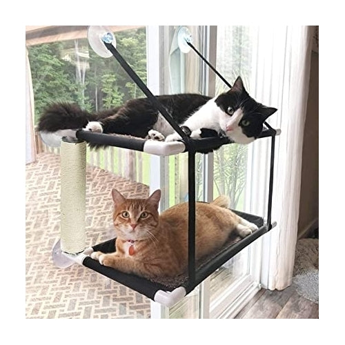 Cat Hammock Bed, Double Layers Image 1