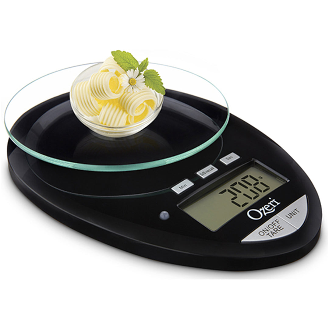 Ozeri Pro II Digital Kitchen Scale Glass Platform Timer 12lbs Capacity Image 4