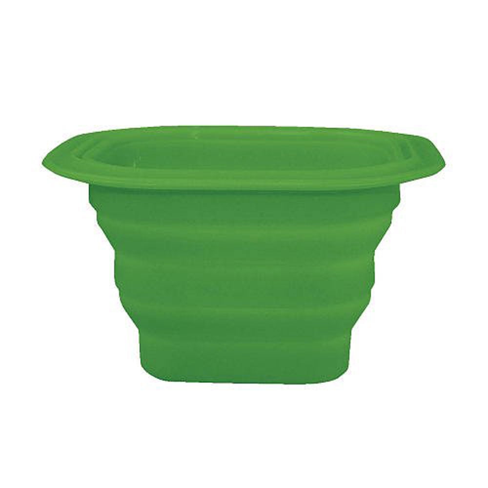 Green Sprout Collapsible Silicone Storage Bowl 165300-559-00 Food Safe Heat Resistant Image 1