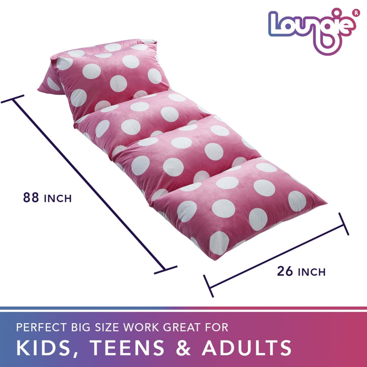 Floor Pillow Cover-Microfiber-Nap Mat-Requires 5 Standard Twin Size Pillows-Stars-Dot Image 9