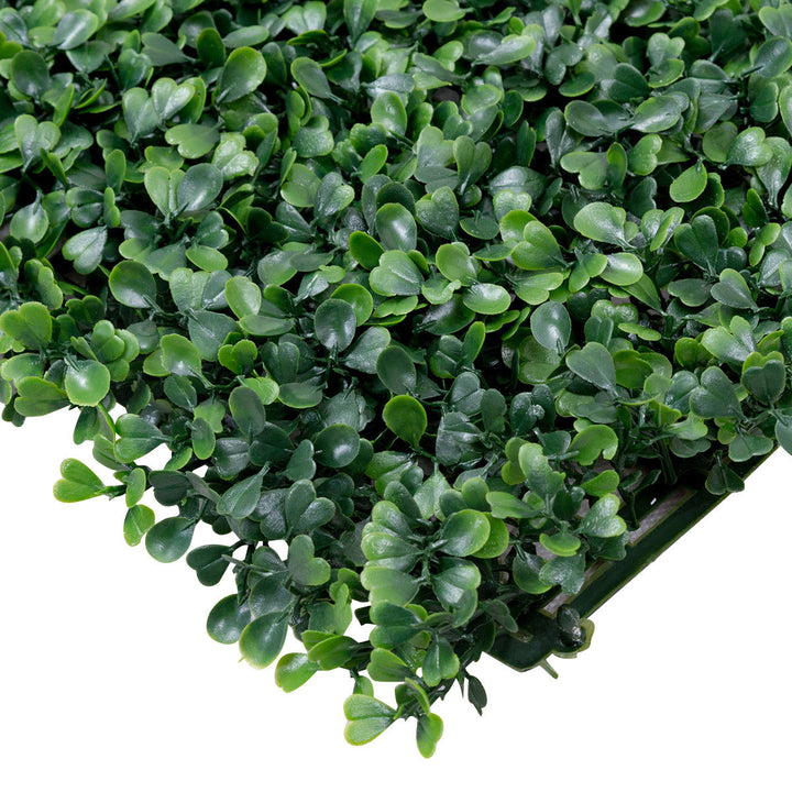 12 Artificial Hedge Plant Privacy Fence Screen Topiary Decorative Wall 20 x 20 Image 5