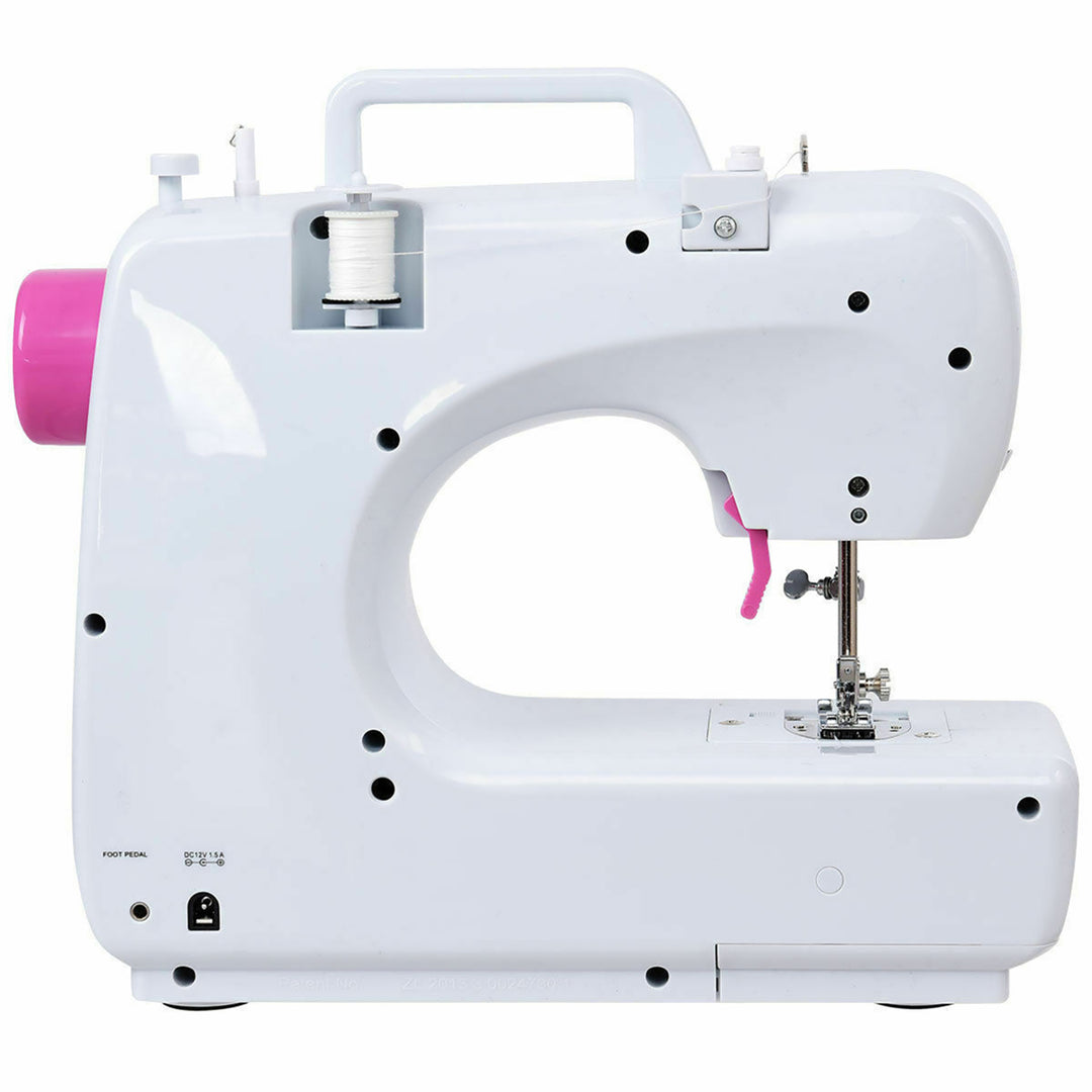 2-Speed Multi-function Fashion Portable Sewing Machine Serger w/16 Stitch Light Image 5