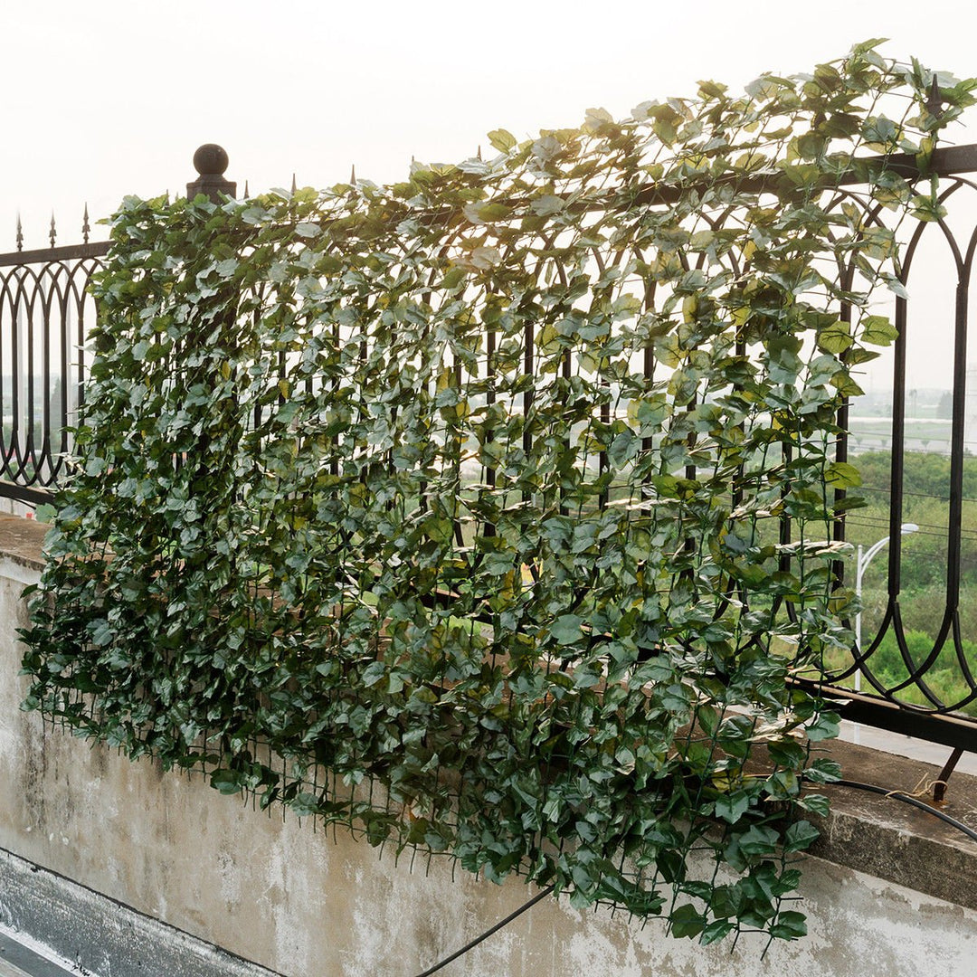 40x95 Faux Ivy Leaf Decorative Privacy Fence Screen Artificial Hedge Fencing Image 5