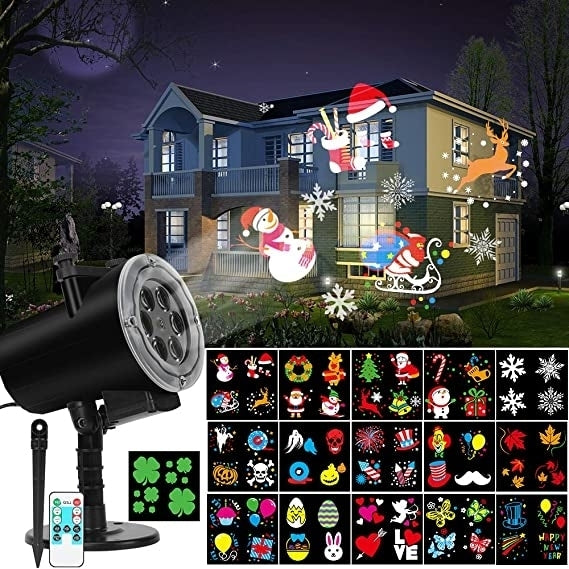 Halloween Christmas Projector Lights Image 1