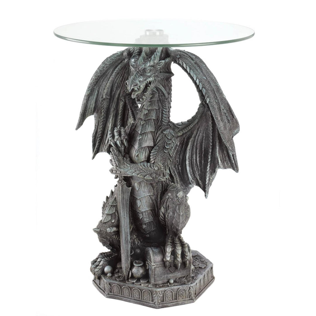 GUARDING DRAGON ACCENT TABLE Image 1