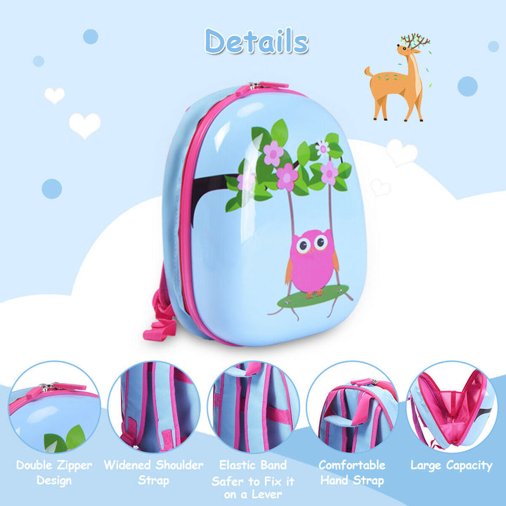 2Pc 12 16 Kids Luggage Set Suitcase Backpack School Travel Trolley ABS Image 6