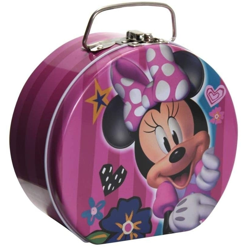 Minnie Bowtique Tin Lunch Box, One Size, Pink Image 1