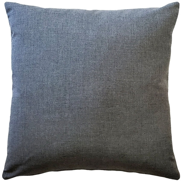 Sunbrella Cast Slate 20x20 Outdoor Pillow with Insert Fade Resistant Light Gray Image 1