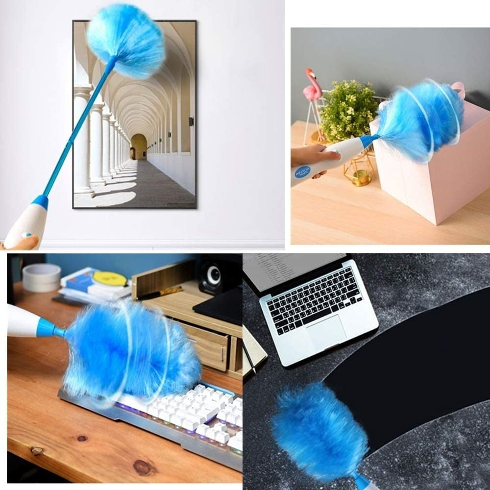 Adjustable Electric Feather Duster Vacuum Cleaner Image 2