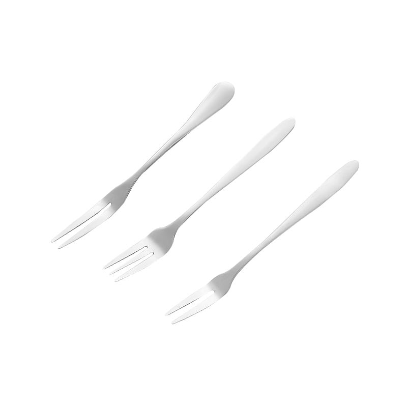 10-Pack Stainless Steel Fruit Fork (Random Style) Image 6