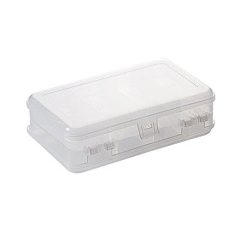 Double-layer 10-compartment Jewelry Storage Box With Lid Image 8