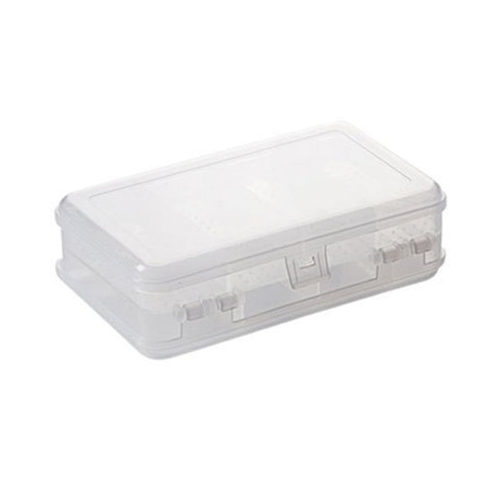 Double-layer 10-compartment Jewelry Storage Box With Lid Image 1