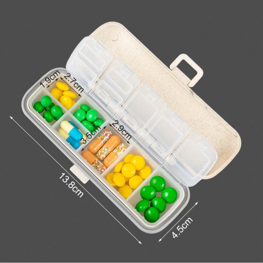 Sealed Storage Box Portable Pill Box Image 5