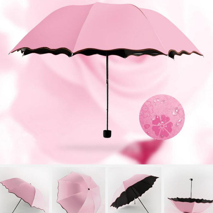 Flowering Vinyl Umbrella In Water Image 3