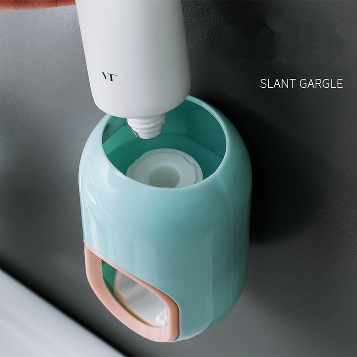 Automatic Toothpaste Squeezer Wall Hanging Free Punch Image 4