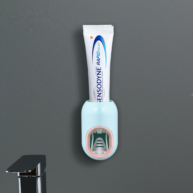 Automatic Toothpaste Squeezer Wall Hanging Free Punch Image 7