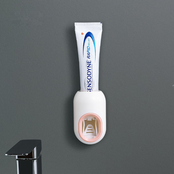 Automatic Toothpaste Squeezer Wall Hanging Free Punch Image 9