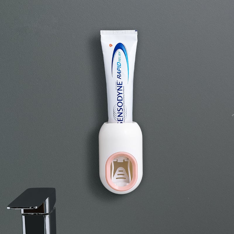 Automatic Toothpaste Squeezer Wall Hanging Free Punch Image 1