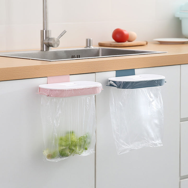 Hanging Kitchen Garbage Bag Multifunctional Storage Rack Image 2