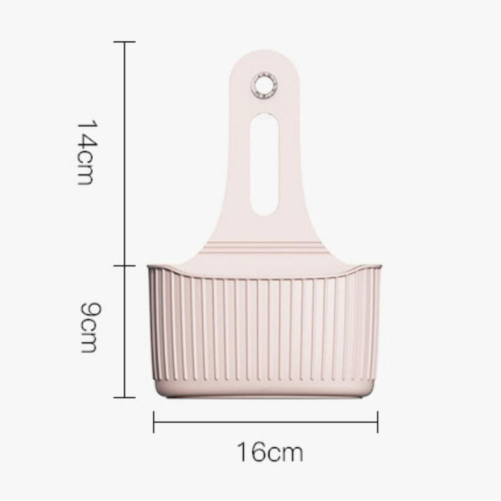 Kitchen Non-marking Suction Cup Drain Hanging Basket Image 5