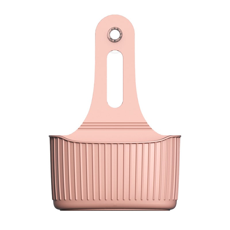 Kitchen Non-marking Suction Cup Drain Hanging Basket Image 1