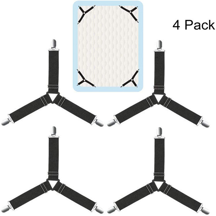 4-Pack Adjustable Sheet Sofa Anti-slip Fixer Image 1