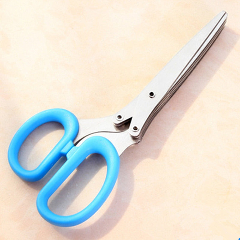 Multifunctional 5-layer Kitchen Scissors Image 6