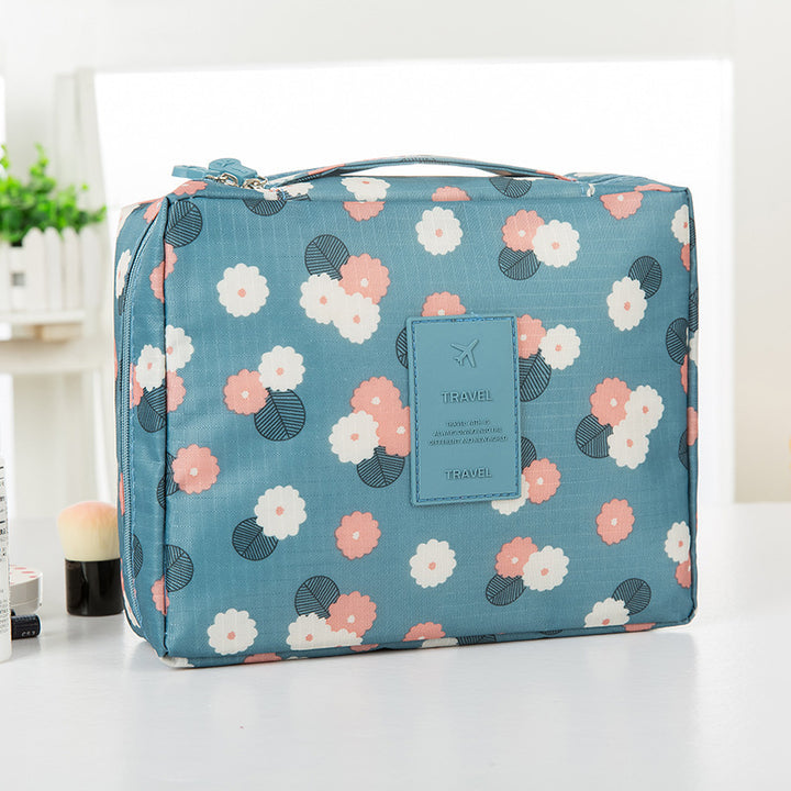 Multi-layer Storage Portable Portable Cosmetic Bag Image 1