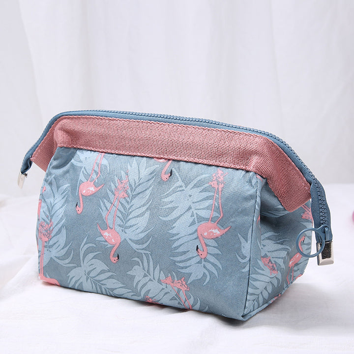 Portable Portable Waterproof Layered Toiletry Cosmetic Bag Image 1