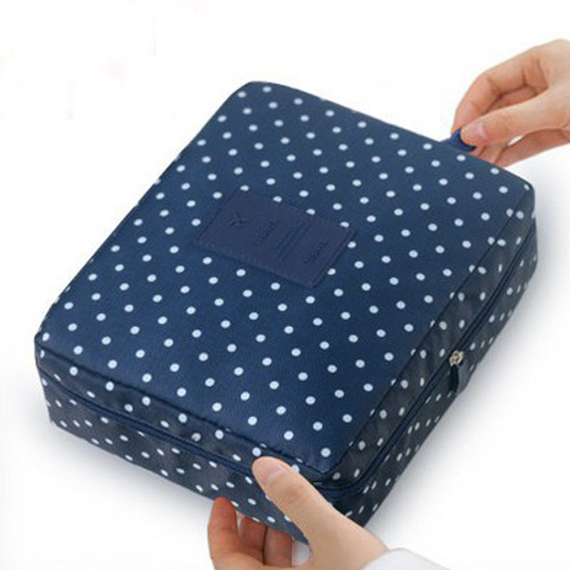 Multi-layer Storage Portable Portable Cosmetic Bag Image 6