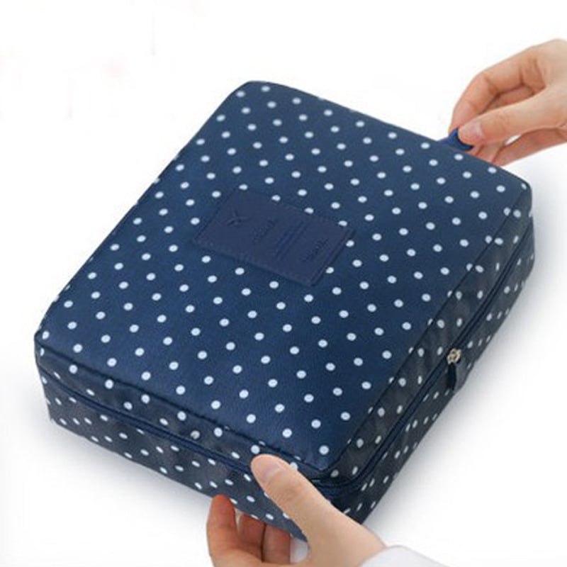 Multi-layer Storage Portable Portable Cosmetic Bag Image 1