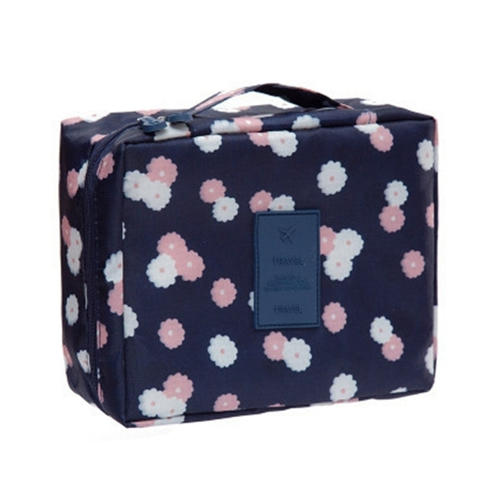 Multi-layer Storage Portable Portable Cosmetic Bag Image 10