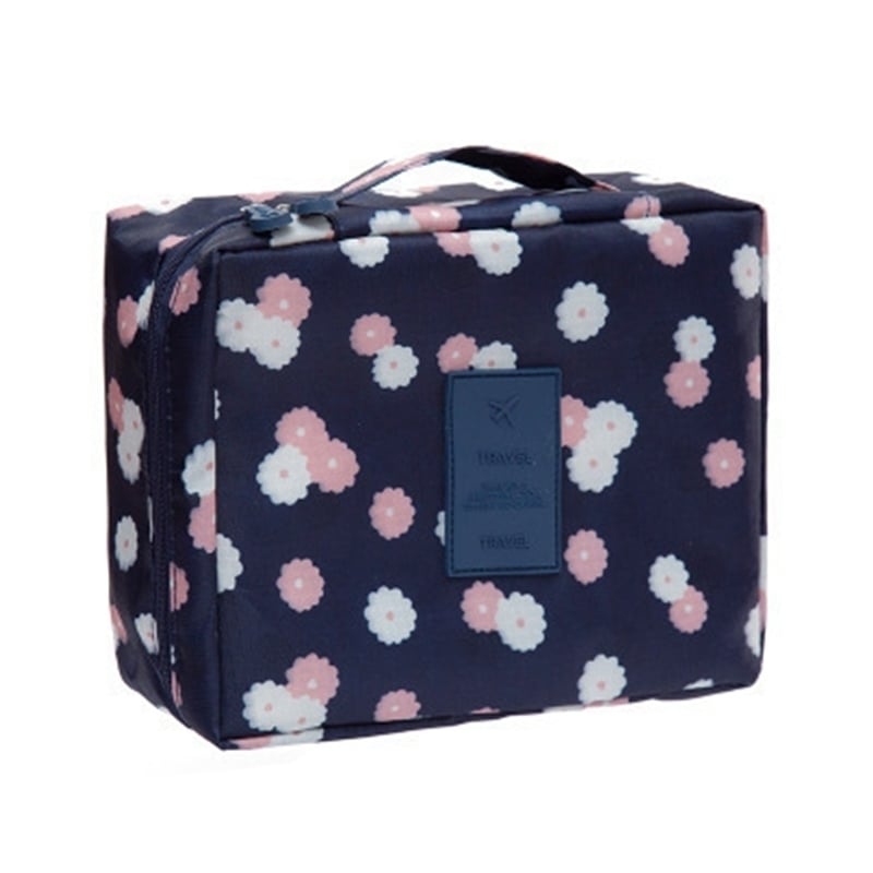 Multi-layer Storage Portable Portable Cosmetic Bag Image 1