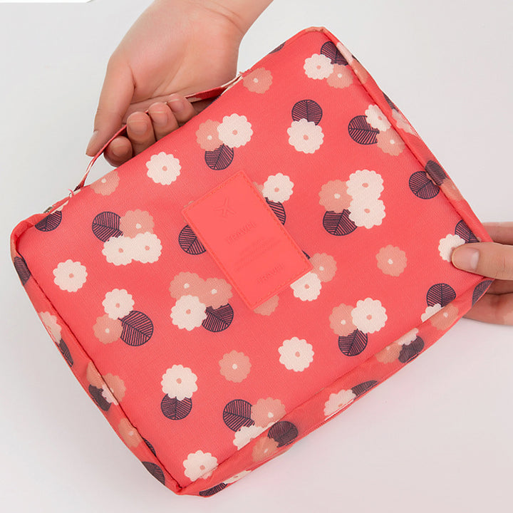 Multi-layer Storage Portable Portable Cosmetic Bag Image 11