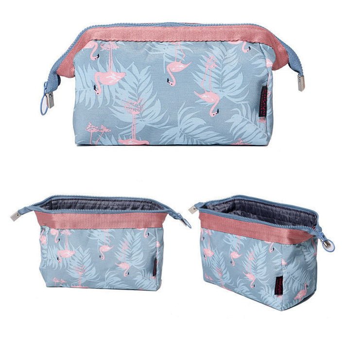 Portable Portable Waterproof Layered Toiletry Cosmetic Bag Image 1