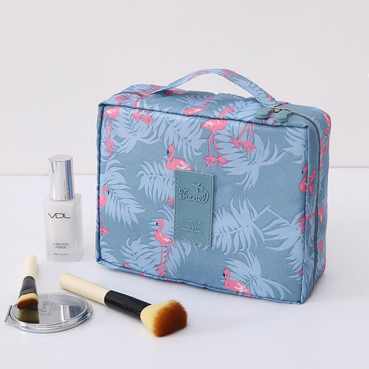 Multi-layer Storage Portable Portable Cosmetic Bag Image 12