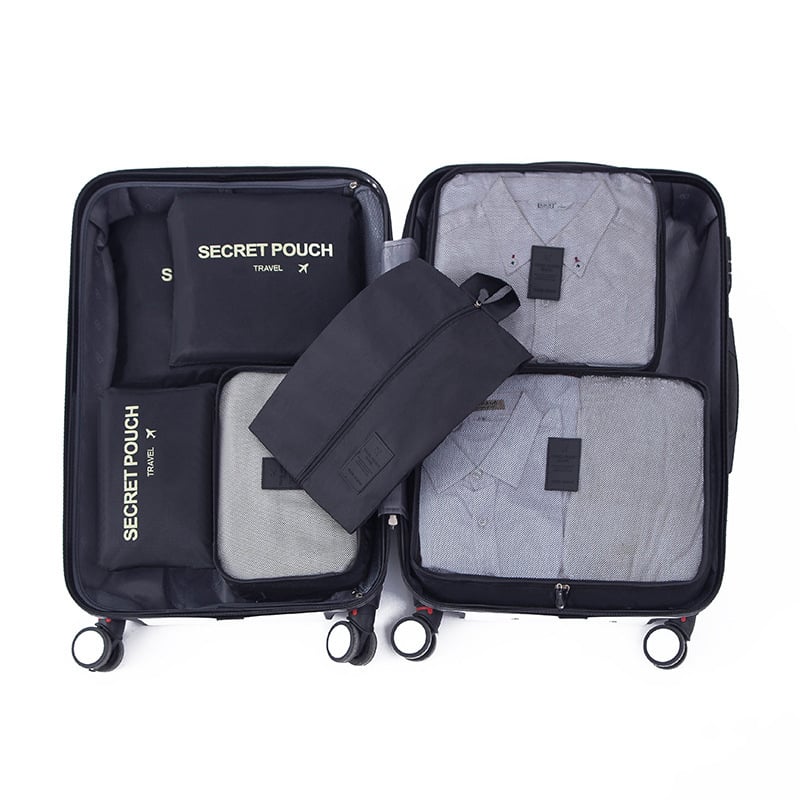 7-Piece Travel Clothing Storage Bag Image 1