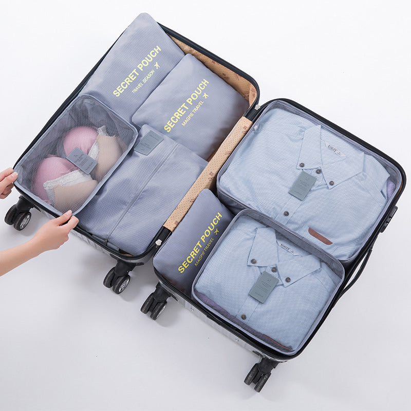 7-Piece Travel Clothing Storage Bag Image 3