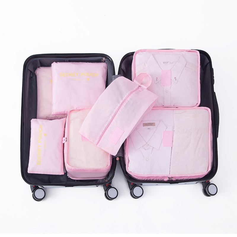 7-Piece Travel Clothing Storage Bag Image 5